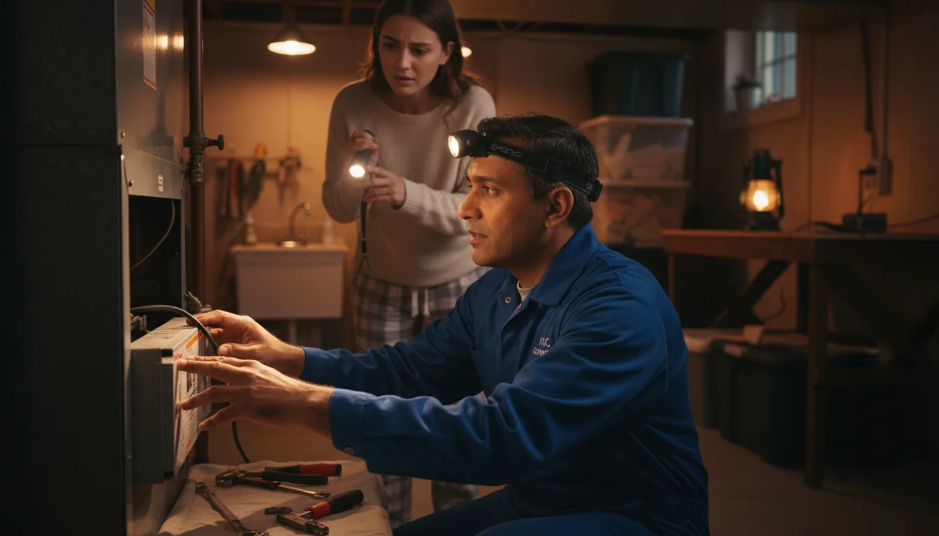 Emergency HVAC Repair in Cantrall, IL near me · HVAC